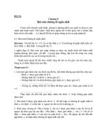 Bài 14_Chương 8: Bài toán đường đi ngắn nhất potx