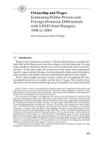 The Analysis of Firms and Employees Part 7 potx