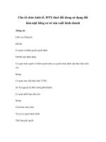 Cho tổ chức kinh tế, HTX thuê đất đang sử dụng đất làm mặt bằng cơ sở sản xuất kinh doanh pptx