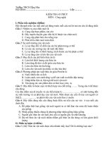 de kiem tra cong nghe ky II chuan