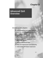 administering cisco qos ip networks - chapter 8