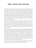 Đông y phòng trị đau thắt ngực ppt