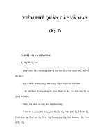 VIÊM PHẾ QUẢN CẤP VÀ MẠN (Kỳ 7) ppsx