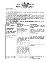 giáo án lớp 5 tuần 33