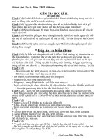 kiem tra hoc ki 2 sinh 8 có dap an hay