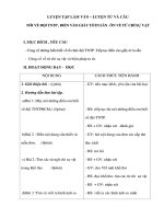 Giáo án Tiếng Việt 3 - LUYỆN TẬP LÀM VĂN – LUYỆN TỪ VÀ CÂU NÓI VỀ ĐỘI TNTP , ĐIỀN VÀO GIẤY TỜ IN SẴN potx