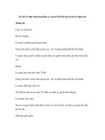 Ký kết và thực hiện hợp đồng ủy quyền bán đấu giá tài sản là động sản docx