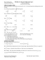 Đề thi HK II+đáp án+ biểu điểm(đề số 21)