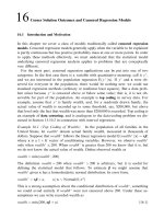 Book Econometric Analysis of Cross Section and Panel Data By Wooldridge - Chapter 16 potx