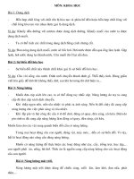 de cuong on tap khoa hoc hoc ki 2