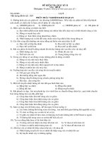 ĐỀ KIỂM TRA HỌC KÌ 2_LÍ 8