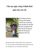 Cha mẹ ngày càng ít dành thời gian cho con cái pot