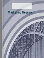 Marketing Research Chapter 1 doc