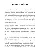 Mai mực vị thuốc quý pptx