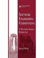 software engineering foundations a software science perspective