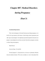 Chapter 007. Medical Disorders during Pregnancy (Part 3) pps