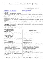 GIÁO ÁN LỚP 3 TUẦN 33