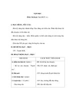 Giáo án Tiếng Việt 3 - TẬP ĐỌC - ÔNG NGOẠI pps