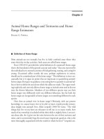Research Techniques in Animal Ecology - Chapter 3 ppsx