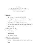 Âm nhạc lớp 2 - Ôn Tập Bài Hát: Chú Chim Nhỏ Dể Thương ppsx