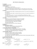 Đề cương ôn thi học kì II 11nc