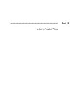 Stephens & Foraging - Behavior and Ecology - Chapter 8 doc