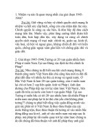 Câu hỏi ôn tập môn Lịch sử Đảng ppsx