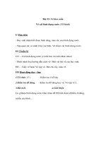 Mỹ thuật lớp 2 - Vẽ theo mẫu - Vẽ cái bình đựng nước (Vẽ hình) doc