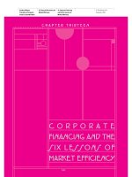 Brealey−Meyers: Principles of Corporate Finance, 7th Edition - Chapter 13 pps