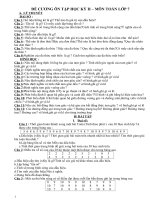 De cuong on tap HKII toan 7