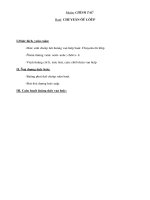 Chính tả lớp 1 - CHUYỆN Ở LỚP docx