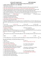 câu hỏi ôn tập phần 6 lớp 12 ban KHTN