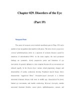 Chapter 029. Disorders of the Eye (Part 19) ppsx