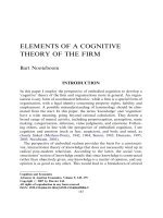 COGNITION AND ECONOMICS PART 6 ppt