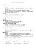 Đề cương ôn thi HK II 11 CB