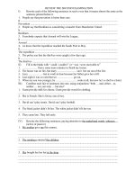 De cuong on tap HKII Anh van 11