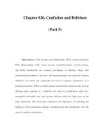 Chapter 026. Confusion and Delirium (Part 5) pps