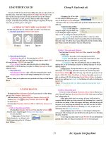 Giáo trình Cad 2D_Chương 9 potx