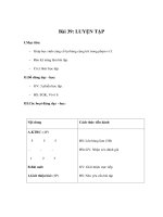 Giáo án toán lớp 1 - LUYỆN TẬP (5) ppsx