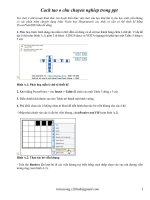 Cach tao o chu chuyen nghiep  trong PPT