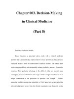 Chapter 003. Decision-Making in Clinical Medicine (Part 8) docx