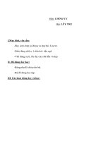 Chính tả lớp 1 - LŨY TRE potx