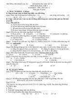ĐỀ THI HK II  09-10 CÓ MA TRẬN VÀ ĐAP ÁN
