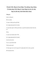 Cấp lại Giấy đăng ký hoạt động Văn phòng công chứng (Trường hợp Giấy đăng ký hoạt động bị rách, bị cháy hoặc bị tiêu hủy dưới hình thức khác) ppsx