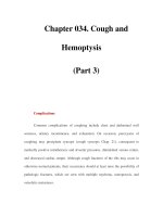 Chapter 034. Cough and Hemoptysis (Part 3) pps