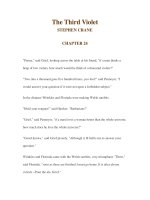 The Third Violet STEPHEN CRANE CHAPTER 24 docx
