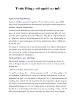 Thuốc Đông y với người cao tuổi pot