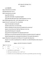 de cuong on hóa 8 kì 2