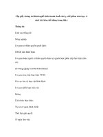 Cấp giấy chứng chỉ hành nghề kinh doanh thuốc thú y, chế phẩm sinh học, vi sinh vật, hóa chất dùng trong thú y potx