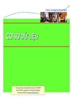 hệ quản trị về cơ sở dữ liệu